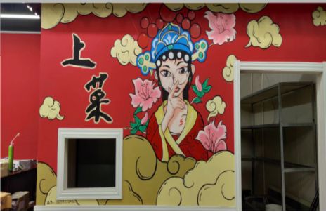 威宁墙体彩绘的发展和应用