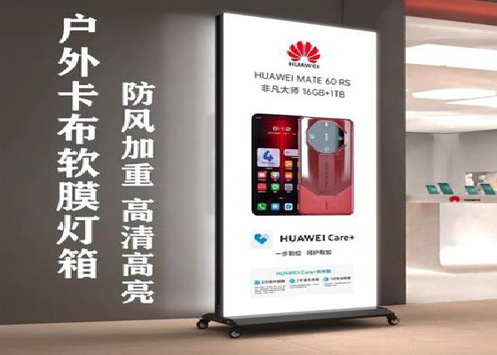 威宁户外防水灯箱的应用特点及适用范围。