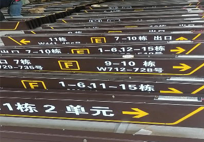 威宁广告标识中，常见的几种安装方式。