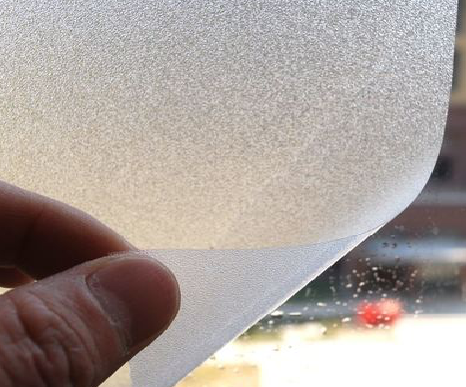 威宁玻璃门外面粘广告用什么材料好？